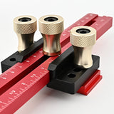 Maxbell Table Saw Jig Guide Aluminum Alloy Cutting Aid Tool Sturdy Narrow Thin Strip