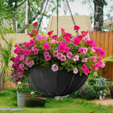 Maxbell Planter Basket Liner Decorative Garden Decoration for Yard Vegetables Flower 12inx5.5in