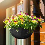 Maxbell Planter Basket Liner Decorative Garden Decoration for Yard Vegetables Flower 14inx6.6in