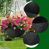 Maxbell Planter Basket Liner Decorative Garden Decoration for Yard Vegetables Flower 14inx6.6in
