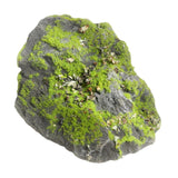 Maxbell Artificial Moss Rock Green Moss Covered Stone for Woodland Displays Crafting 17cmx17cmx12cm