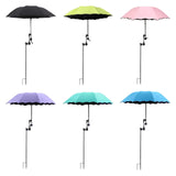 Maxbell Plant Umbrellas for Outdoor Plants Planter Shade Cover for Patio Garden Beds Black