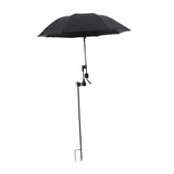 Maxbell Plant Umbrellas for Outdoor Plants Planter Shade Cover for Patio Garden Beds Black