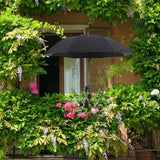 Maxbell Plant Umbrellas for Outdoor Plants Planter Shade Cover for Patio Garden Beds Black