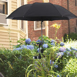 Maxbell Plant Umbrellas for Outdoor Plants Planter Shade Cover for Patio Garden Beds Black