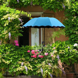 Maxbell Plant Umbrellas for Outdoor Plants Planter Shade Cover for Patio Garden Beds Blue