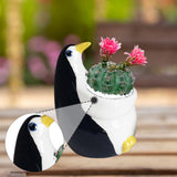 Maxbell Planter Cute Compact Space Saving Practical Plant Pot for Desks Patio Garden 7.9cmx11cmx7.4cm