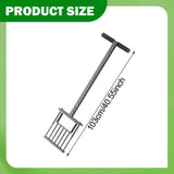 Maxbell Lawn Aerator Practical Soil Loosening Garden Tool for Backyard Sidewalk Farm