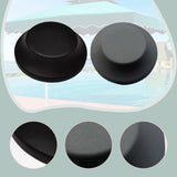 Maxbell Patio Umbrella Top Cap Attachment Parasol Accessory for Garden Beach Outside Black