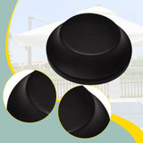 Maxbell Patio Umbrella Top Cap Attachment Parasol Accessory for Garden Beach Outside Black
