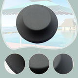 Maxbell Patio Umbrella Top Cap Attachment Parasol Accessory for Garden Beach Outside Gray