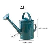 Maxbell Metal Watering Can Gardening Tool for Indoor & Outdoor Houseplants Household blue