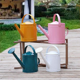 Maxbell Metal Watering Can Gardening Tool for Indoor & Outdoor Houseplants Household pink