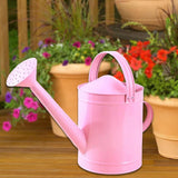 Maxbell Metal Watering Can Gardening Tool for Indoor & Outdoor Houseplants Household pink