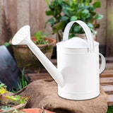 Maxbell Metal Watering Can Gardening Tool for Indoor & Outdoor Houseplants Household white