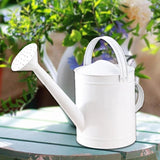 Maxbell Metal Watering Can Gardening Tool for Indoor & Outdoor Houseplants Household white