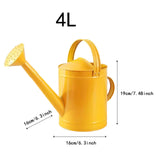 Maxbell Metal Watering Can Gardening Tool for Indoor & Outdoor Houseplants Household golden