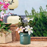 Maxbell Decorative Flower Vase Portable Iron Planter for Wedding Porch Shopping Mall