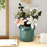 Maxbell Decorative Flower Vase Portable Iron Planter for Wedding Porch Shopping Mall