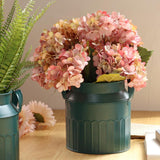 Maxbell Decorative Flower Vase Portable Iron Planter for Wedding Porch Shopping Mall