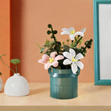 Maxbell Decorative Flower Vase Portable Iron Planter for Wedding Porch Shopping Mall