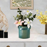 Maxbell Decorative Flower Vase Portable Iron Planter for Wedding Porch Shopping Mall
