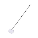 Maxbell Cat Litter Scooper Long Handle Stainless Steel Versatile Kitty Metal Scooper Silver