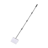 Maxbell Cat Litter Scooper Long Handle Stainless Steel Versatile Kitty Metal Scooper Silver
