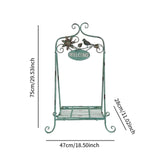 Maxbell Iron Planter Pot Stand Planter Storage Rack for Wedding Indoor Outdoor Patio