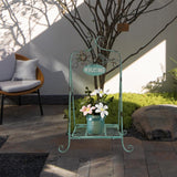 Maxbell Iron Planter Pot Stand Planter Storage Rack for Wedding Indoor Outdoor Patio