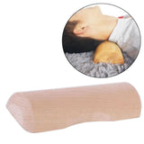 Maxbell Wooden Pillow for Side Back Sleepers Gift for Families Versatile Neck Pillow