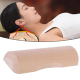 Maxbell Wooden Pillow for Side Back Sleepers Gift for Families Versatile Neck Pillow