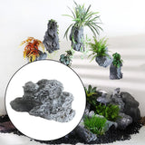 Maxbell Simulated Landscaping Rock Modern Garden Faux Rock for Lawn 22x17x15 cm