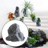 Maxbell Simulated Landscaping Rock Modern Garden Faux Rock for Lawn 22x15x20 cm