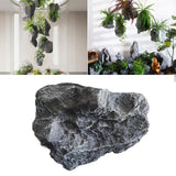Maxbell Simulated Landscaping Rock Modern Garden Faux Rock for Lawn 28x14x16 cm