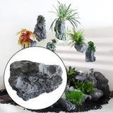 Maxbell Simulated Landscaping Rock Modern Garden Faux Rock for Lawn 28x14x16 cm