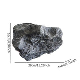Maxbell Simulated Landscaping Rock Modern Garden Faux Rock for Lawn 28x14x16 cm