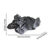 Maxbell Simulated Landscaping Rock Modern Garden Faux Rock for Lawn 30x11x19 cm