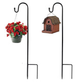 Maxbell Garden Shepherd Hook Outdoor Garden Wind Chimes Deck Wedding Decor Flowerpot