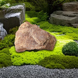 Maxbell Artificial Stone Decor PU Sandstone Landscape for Offices Outdoor Decorating Yellow 33cmx23cm
