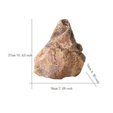 Maxbell Artificial Stone Decor PU Sandstone Landscape for Offices Outdoor Decorating Yellow 27cmx18cm