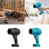 Maxbell Handheld Leaf Blower Portable Turbine Jet Fan for Yard Desktops Outdoors BBQ black