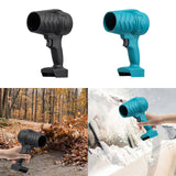 Maxbell Handheld Leaf Blower Portable Turbine Jet Fan for Yard Desktops Outdoors BBQ black