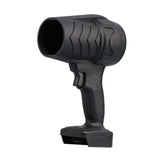 Maxbell Handheld Leaf Blower Portable Turbine Jet Fan for Yard Desktops Outdoors BBQ black