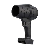 Maxbell Handheld Leaf Blower Portable Turbine Jet Fan for Yard Desktops Outdoors BBQ black