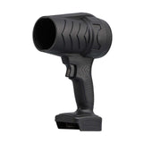 Maxbell Handheld Leaf Blower Portable Turbine Jet Fan for Yard Desktops Outdoors BBQ black