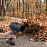 Maxbell Handheld Leaf Blower Portable Turbine Jet Fan for Yard Desktops Outdoors BBQ black
