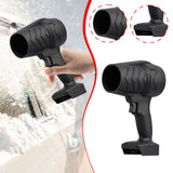 Maxbell Handheld Leaf Blower Portable Turbine Jet Fan for Yard Desktops Outdoors BBQ black