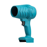 Maxbell Handheld Leaf Blower Portable Turbine Jet Fan for Yard Desktops Outdoors BBQ blue