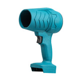 Maxbell Handheld Leaf Blower Portable Turbine Jet Fan for Yard Desktops Outdoors BBQ blue